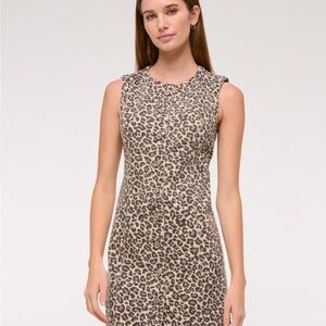 Abercrombie & Fitch Brown Leopard Mini Dress